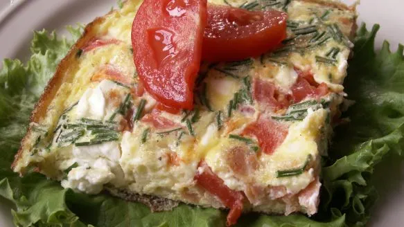 Easy and Delicious Smoked Salmon Frittata Recipe