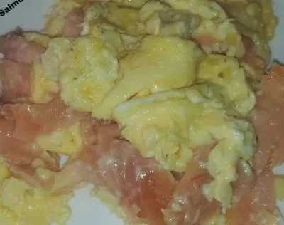 Easy And Delicious Smoky Salmon Scrambled Eggs Recipe