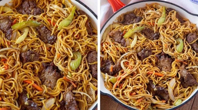 Easy and Flavorful Beef Lo Mein Noodles Recipe