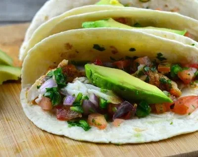 Easy And Healthy Grilled Tilapia Fish Tacos Recipe