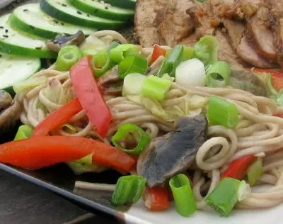 Easy And Healthy Soba Noodle Stir-Fry Recipe