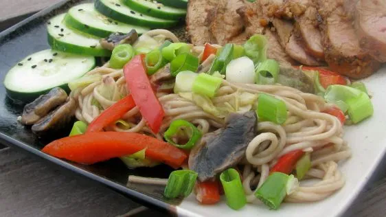 Easy and Healthy Soba Noodle Stir-Fry Recipe