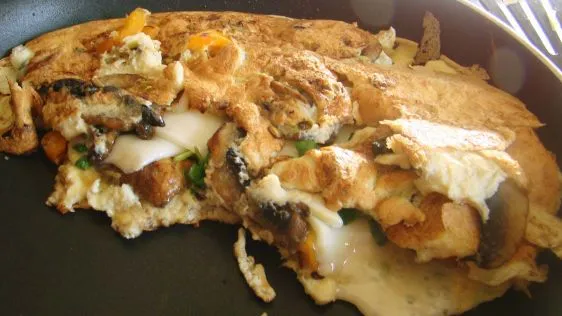 Easy and Healthy Vegetable Omelette Recipe