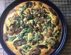 Easy And Healthy Vegetable-Packed Crustless Quiche Recipe