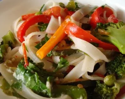 Easy And Healthy Vegetable Pasta Primavera Recipe