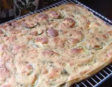 Easy And Healthy Zucchini Flatbread Recipe