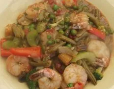 Easy And Quick Garlic Shrimp Stir-Fry Recipe