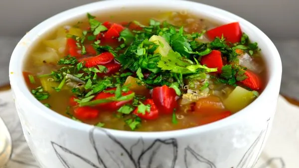 Ecuadorean Quinoa And Vegetable Soup