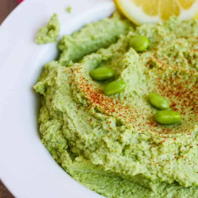 Edamame And Pea Hummus