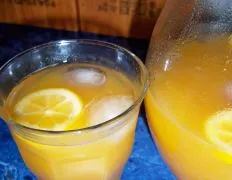 Effervescent Homemade Fruit Juice Delight