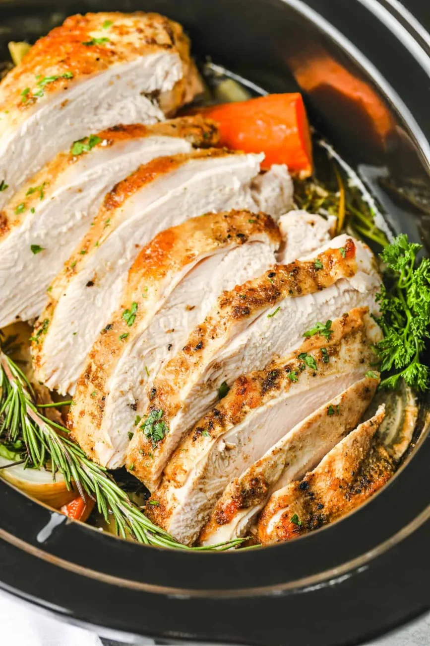 Effortless Slow Cooker Turkey Breast Recipe