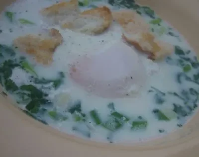 Egg And Coriander Soup - Changua