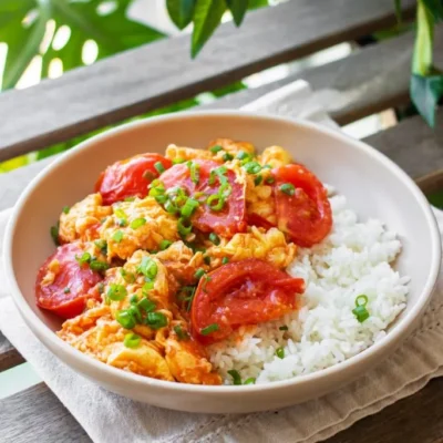 Egg And Tomato Stir Fry