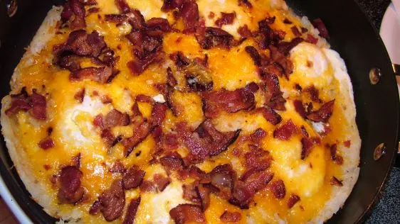 Egg, Bacon And Hash Browns Casserole