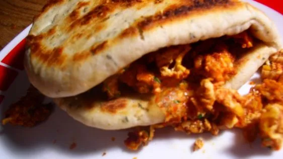 Egg Masala Sandwich