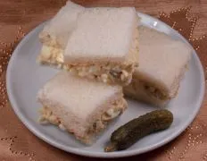 Egg Salad Tea Sandwich