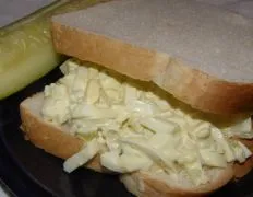 Egg Salad With Sweet Pickles