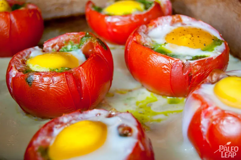 Egg Stuffed Tomatoes