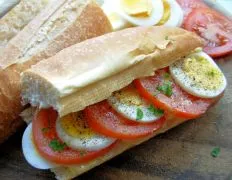 Egg &Amp; Tomato Sandwich