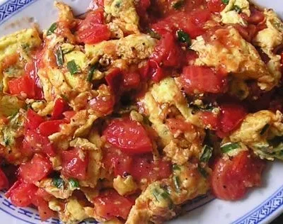 Egg With Tomatoes: Chinese Home