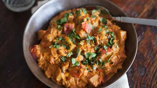 Eggplant And Potato Curry