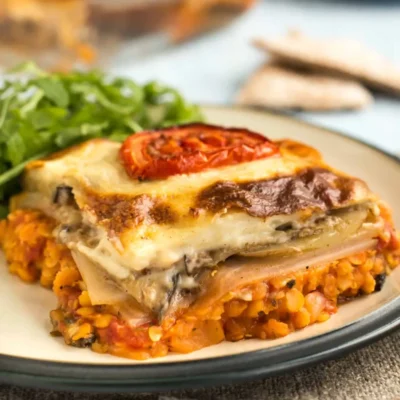 Eggplant Aubergine Moussaka