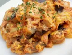 Eggplant Chicken Casserole