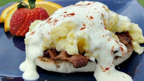 Eggs Benedict With Mock Hollandaise