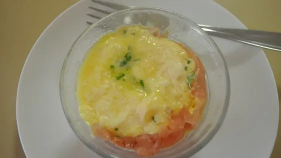 Eggs In A Ham Cup