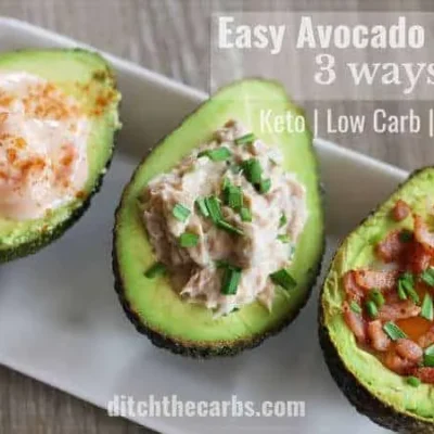 Eggs In Avocado Boats