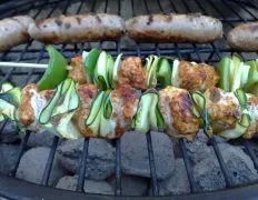 Elegant Chicken Zucchini Skewers