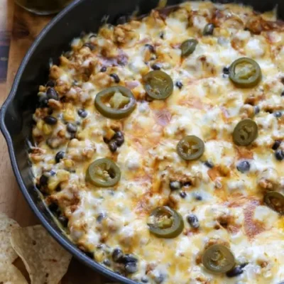 Enchilada Bean Dip With Corn