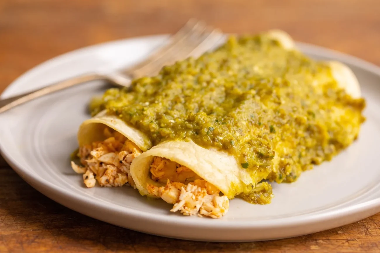 Enchiladas Verdes Green Enchiladas