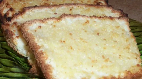 English Coconut Tea Loaf