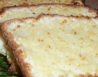 English Coconut Tea Loaf