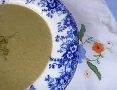 English Cream Of Sorrel Herb Soup