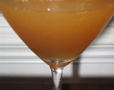 Exotic Tropical Martini Cocktail Recipe