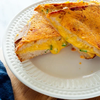 Extra Cheesy Grilled Cheese