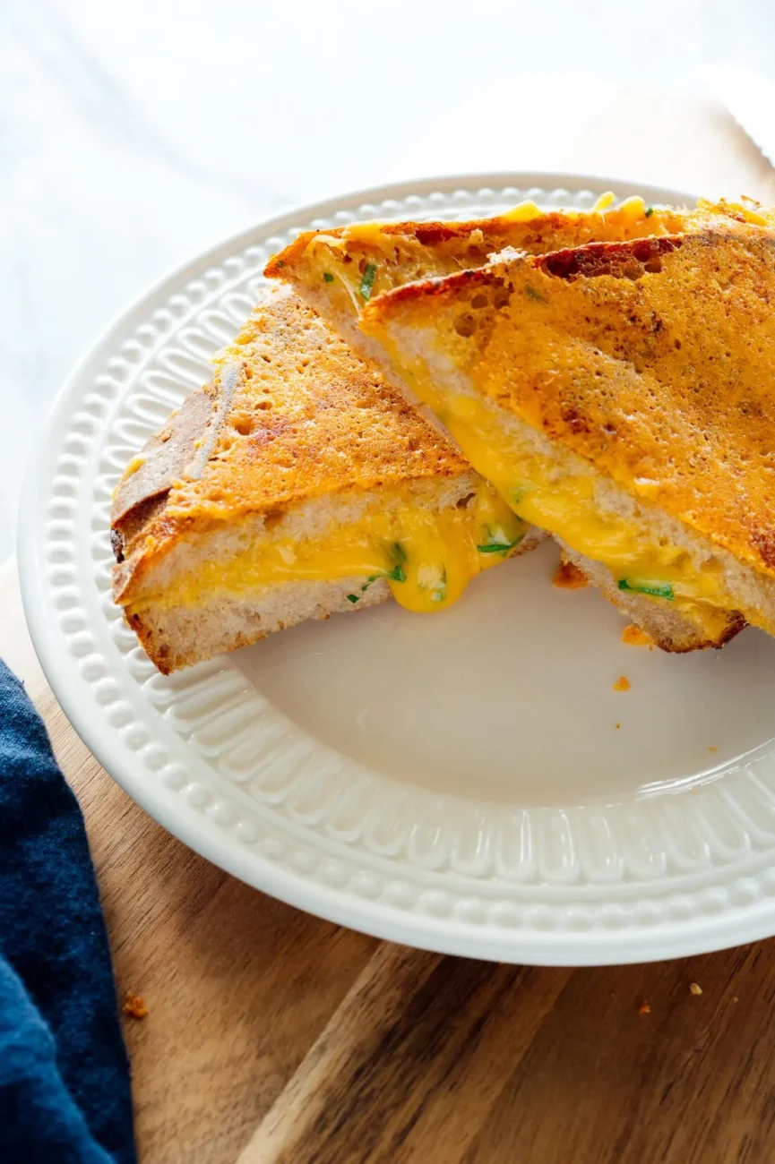 Extra Cheesy Grilled Cheese