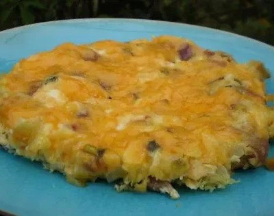 Extra-Sharp Cheddar Oven Omelet