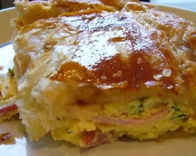 Famous New Zealand Bacon &Amp; Egg Pie
