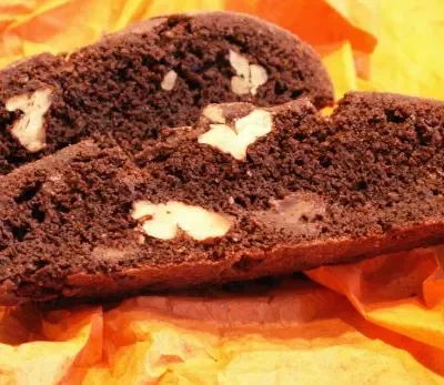 Fantastic Double Chocolate- Pecan Biscotti