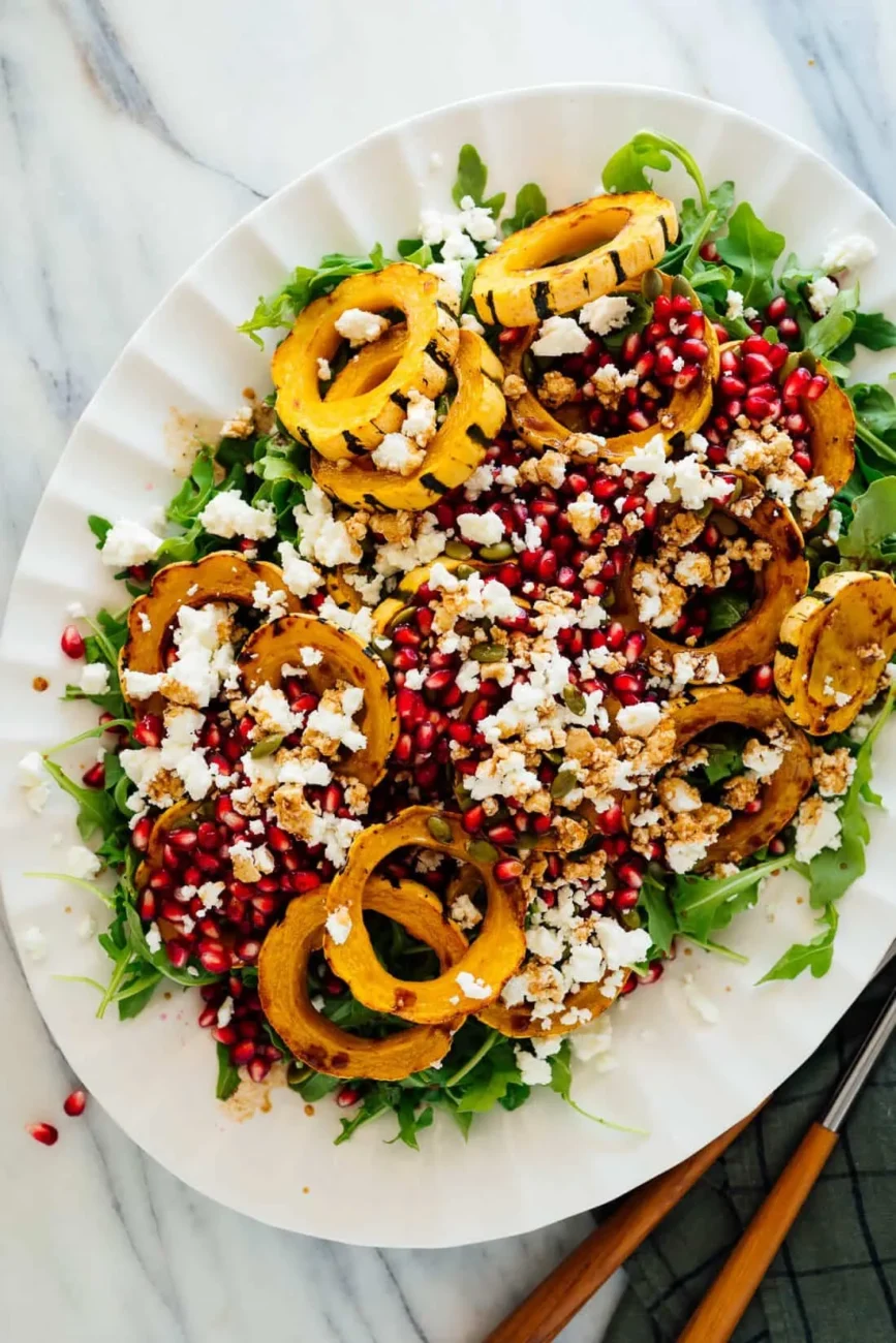 Fennel, Pomegranate And Feta Salad