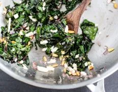 Feta Cheese Infused Stir-Fried Swiss Chard Recipe