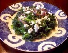 Feta Cheese, Kale & Red Onions