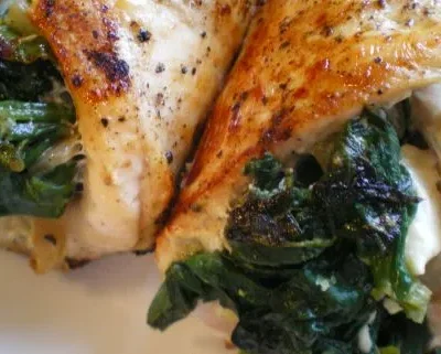 Feta-Stuffed Chicken With Spinach: A Flavorful Recipe