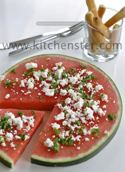 Feta and Balsamic Glazed Watermelon Pizza: A Refreshing Summer Treat