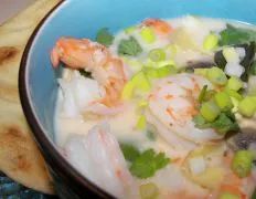 Fiery Coconut Infused Chicken &Amp; Seafood Soup Recipe