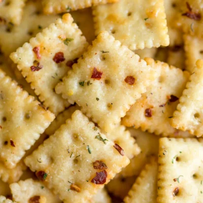 Fiery Crunchy Snack Crackers Recipe