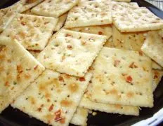 Fiery Crunchy Snack Crackers Recipe